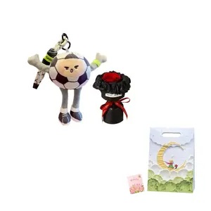 Спортивный стиль турнирный аниме мерч брелок кукла плюшевый подвес 12см высота Jinnew, розовый