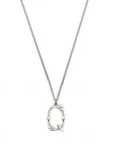 Колье Alphabet Emanuele Bicocchi, серебяный