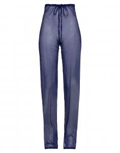 Брюки Dries Van Noten, ярко-синий