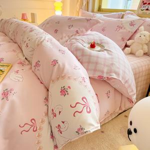 Disney Комплект постельного белья 1,5 м, 4 предмета, для одеяла 180x220 см