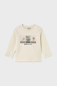 Детская хлопковая водолазка Mayoral, бежевый