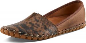 Женские мокасины Spring Step Kathaleta из премиальной кожи - удобные балетки с мягкой стелькой, резиновой подошвой и элегантной строчкой, мультиколор