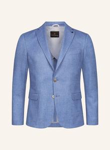 Пиджак приталенного кроя из трикотажа Dinick Zuitable, синий