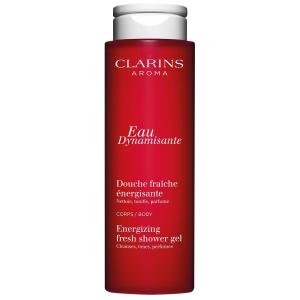 Гель для душа eau dynamisante energizing fresh shower gel Clarins, объем 200 мл
