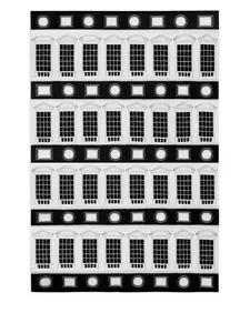 Плед Architettura (200 x 140 см) Fornasetti, черный