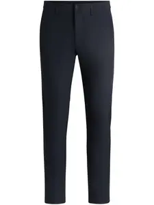 Прямые брюки чинос Boss, синий