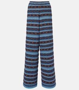 Прямые брюки из вязаной пряжи virgin wool Stella McCartney, Multicolor 2