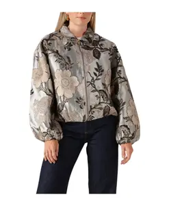 Стильная серая куртка для женщин Notre-V, мультиколор