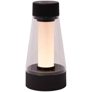 Настольная лампа Lucide LORALI, черный - прозрачный