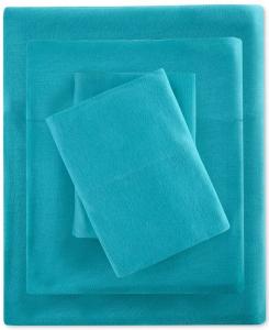 Комплект простыней из смесового хлопка трикотажной вязки Intelligent Design, белый