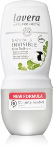 Натуральный и невидимый шариковый дезодорант Lavera, 50 мл