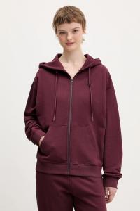 Хлопковая толстовка dalfine HUGO, бордовый