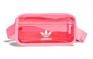 Футболка Adidas Originals из полиуретана с термополиуретановым покрытием, унисекс, полунеоновый розовый