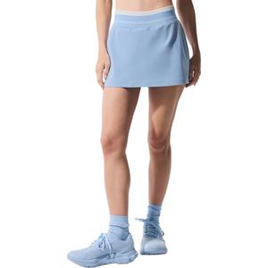 Повседневная короткая юбка женская Alo Yoga, синий/белый
