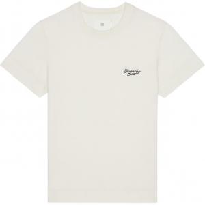 Футболка с вышивкой 4G Givenchy, белый