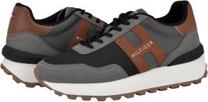 Tommy Hilfiger Мужские кроссовки Gani, Grey/Cognac Multi