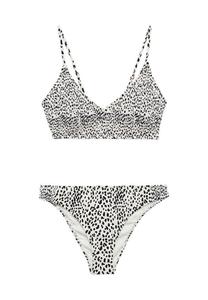 Бикини LEOPARD SET Mango Kids, бежевый