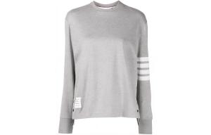 THOM BROWNE Engineered 4 Bar Long Sleeve T Shirt