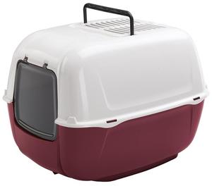 Крытый туалетный лоток Ferplast Prima 39,5х52,5х38см Ferplast, цвет зеленый