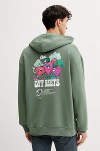 Хлопковая толстовка Levi'S, зеленый