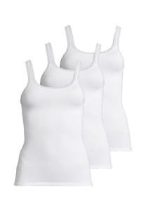 Майка/Топ из 3-х моделей из модала -Con-Ta-, белый