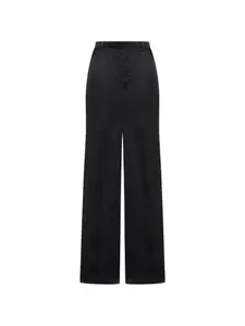 Брюки прямого кроя со стрелками Rick Owens, черный