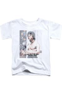 Футболка с коротким рукавом для детей "Bruce Lee Revving Up" Gildan, белый