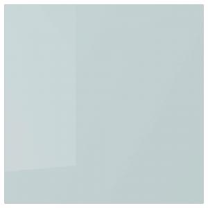 Передняя часть ящика KALLARP IKEA, 40x40 см, глянцевый светло-серо-голубой
