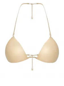 Топ бикини с треугольными чашками DOLCE & GABBANA, золотой