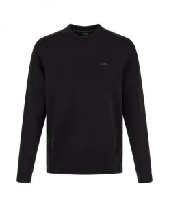 Классическая черная толстовка с круглым вырезом Hugo, черный