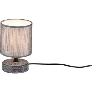 Настольная лампа REALITY Marie E14 Reality Leuchten, серый