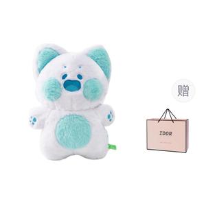Плюшевая кукла doodoo meow 40 см высотой IDOR, белый