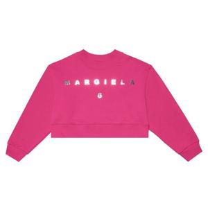 Толстовка MM6 Maison Margiela Kids Sweatshirt, цвет Super Pink