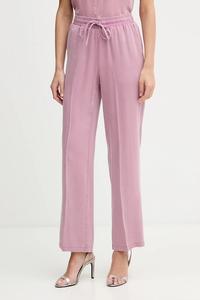 Брюки asher Silvian Heach, розовый