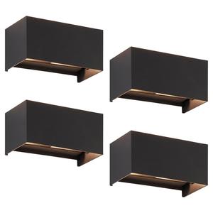 Настенная лампа Nettlife, 20x10x10 см, черный