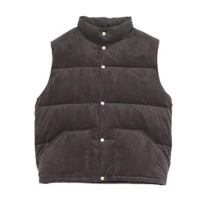 THE NORTH FACE PURPLE LABEL Синтетическая кожаная жилетка Field Sierra мужская, Asphalt Gray