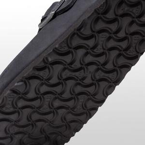 Женские сабо Birkenstock Boston кожаные с мягкой стелькой, черный