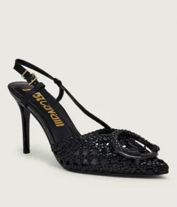 Туфли на шпильках EYLA FONDO Just Cavalli, черный