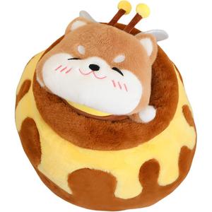 Плюшевая кукла милая пчела капибара молочная баночка 35см/50см высота Love of wormwood