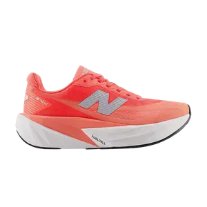 Кроссовки New Balance Wmns Fuelcell Rebel v5 Wide 'White Orange'