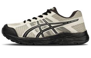 ASICS Скользостойкие, износостойкие, влагоотводящие кроссовки Low top Casual City Commute Running Unisex Beige Black