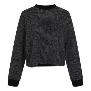 Свитер as yoga stmt cln cover up round-neck swea black Nike, черный