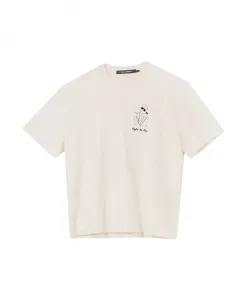 Футболка оверсайз Kl x jp Karl Lagerfeld, белый