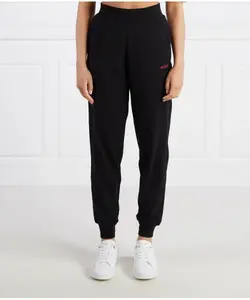 Перетасовать брюки Regular fit Hugo Bodywear, черный