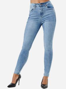 Узкие джинсы Tazzio F107, светло-синий