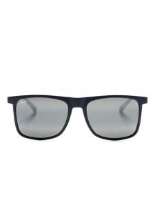 Maui Jim солнцезащитные очки Makamae в прямоугольной оправе, синий