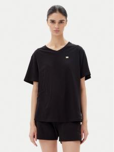 Свободная футболка 7W000029 AF10373 UC001 Ea7 Emporio Armani, черный