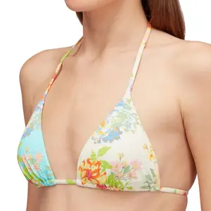 Топ от бикини Sundek Jennifer с принтом в виде цветочного букета, мультиколор