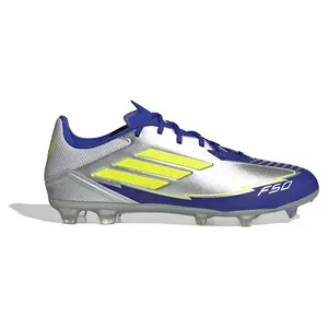 Футбольные бутсы adidas F50 League Messi FG/MG, серебряный