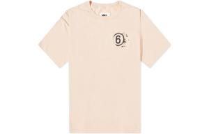 Футболка мужская персиковая Mm6 Maison Margiela, цвет Peach